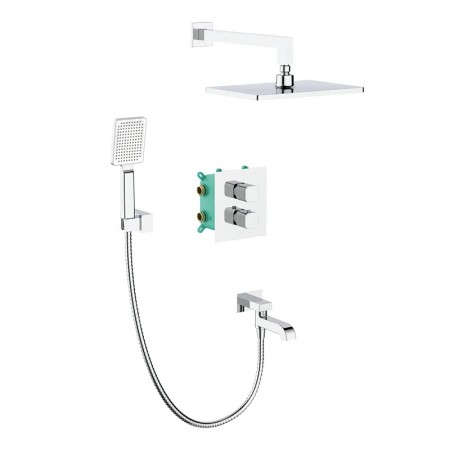Душевая система с термостатом встраиваемая Koer KB-67011-01 KR4726
